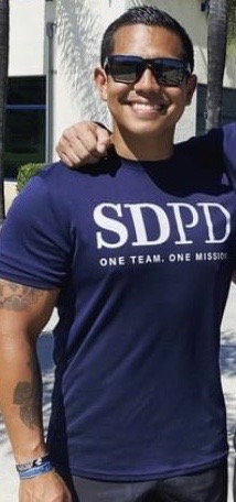 SDPD Officer Jonathon Lucas.