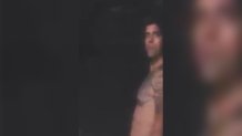 The Oceanside Police Department said surveillance cameras captured this image of the sex crimes suspect.
