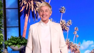 In this photo released by Warner Bros., a taping of "The Ellen DeGeneres Show" is seen at the Warner Bros. lot in Burbank, California.