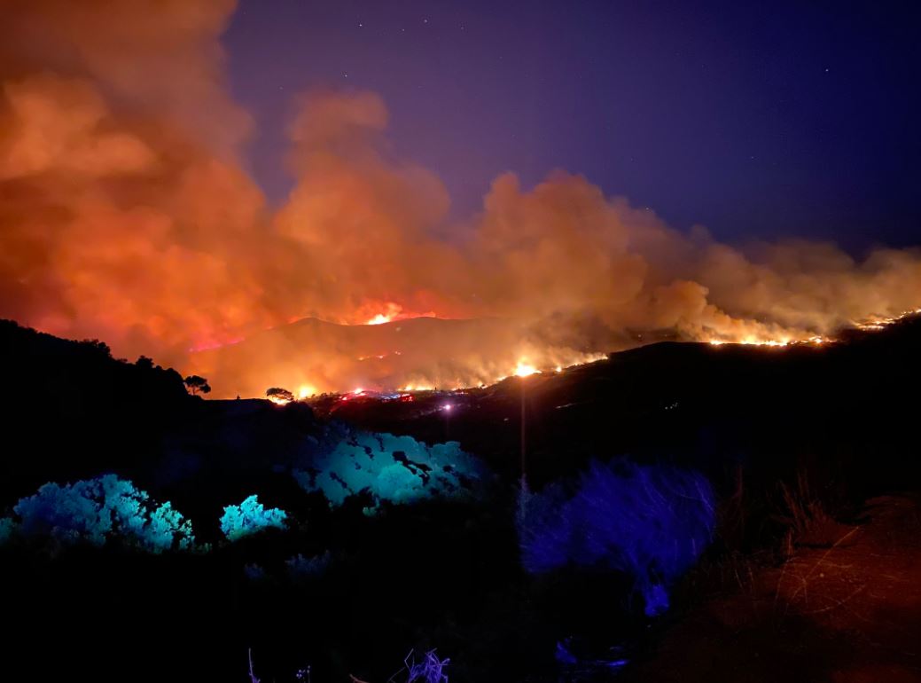 Photos: Valley Fire Scorches 17,345 Acres Near Alpine ...