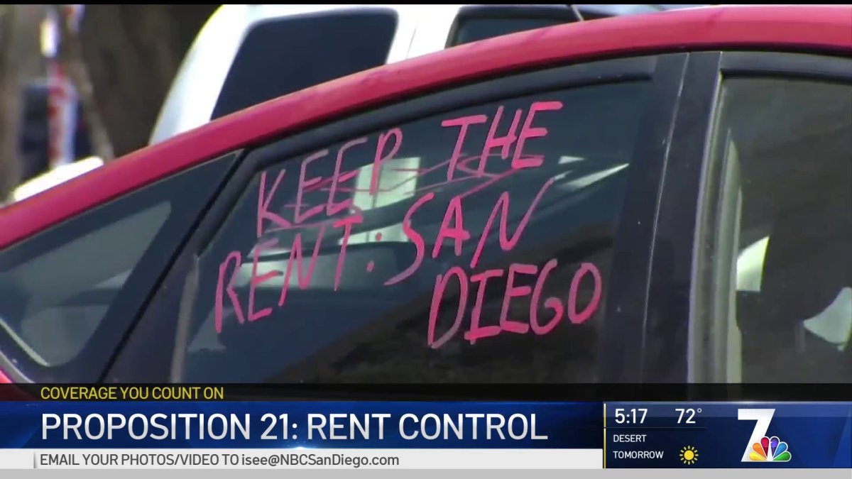 Prop 21 Rent Control Regulated by Local Governments NBC 7 San Diego