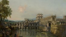 On Wednesday, some pieces from its collection went up for auction at Sotheby's, including the sale's featured highlight, Bernardo Bellotto"s 18th-century "Architectural Capriccio." Auction estimates put the value of the painting between 0,000 and 0,000, but the reserve price was not met at the auction, and, as a result, the piece was unsold, a Sotheby's employee told NBC 7 on Thursday.