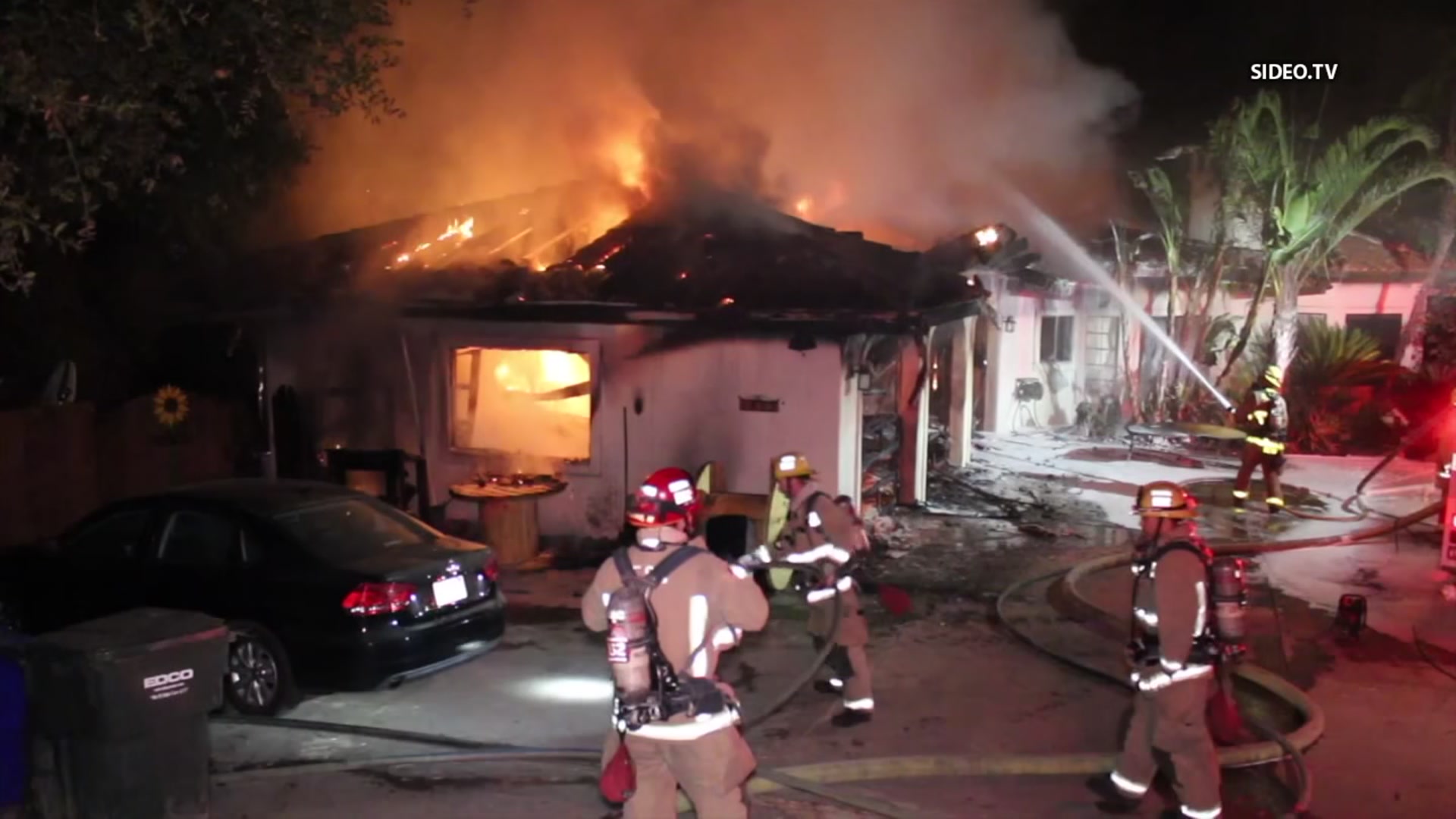 Second Fire Sparks At Escondido Home Ravaged By Flames Friday Morning ...