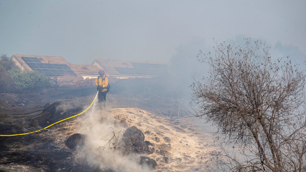 Camp Pendleton Brush Fire Forces Hundreds of Homes, Students to ...