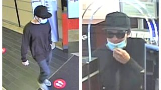 Police in Carlsbad are searching for a man who robbed a bank on Thursday, Oct. 2020.