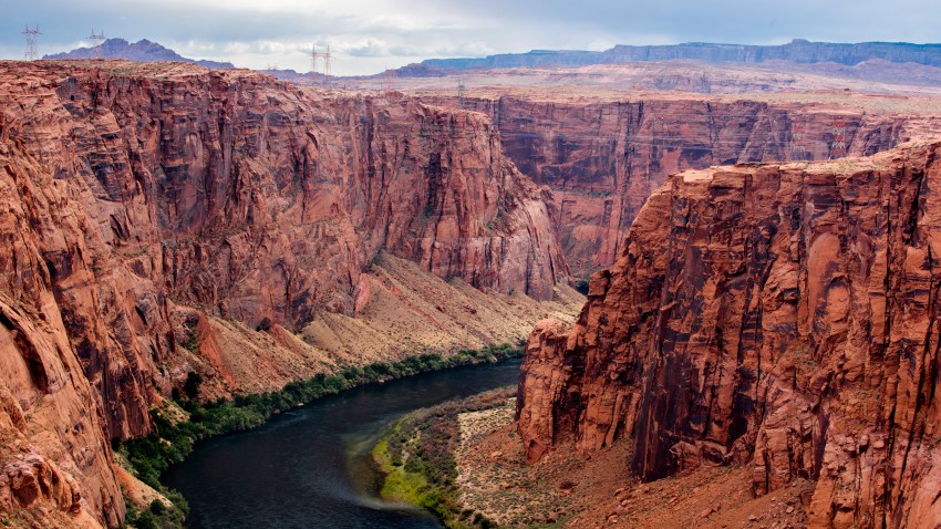 Glen Canyon National Recreation Area is a recreation and conservation unit of the National Park Service that encompasses the area around Lake Powell and lower Cataract Canyon in Utah and Arizona, covering 1,254,429 acres of mostly desert.