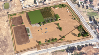 A rendering shows what the Lakeside Equestrian Park is slated to look like upon completion.