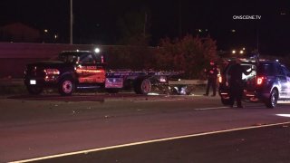 Tow Truck on freeway