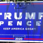 A Trump/Pence sign spotted on Coronado on Oct. 28.
