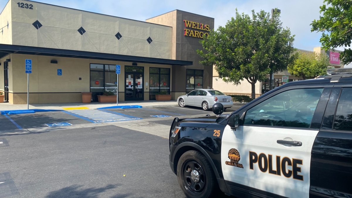 Man Arrested After Allegedly Attempting to Rob a Bank in Chula Vista