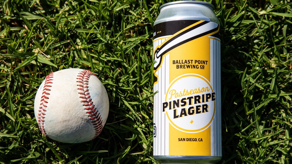 Pinstripes & Lagers: Ballast Point's New Brew Celebrates San Diego Padres  Postseason – NBC 7 San Diego
