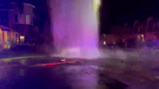 Carjacking suspects crashed into a fire hydrant in Pacific Beach.