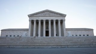 In this March 20, 2017, file photo, morning light shines outside The United States Supreme Court building in Washington, D.C.