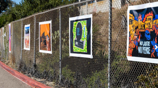 San Diego Mesa College is hosting a drive-in art exhibit now until Dec. 9, 2020.