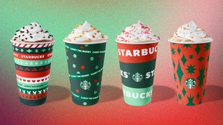 Starbucks holiday cups