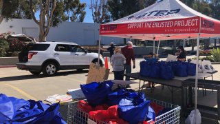 Thanksgiving Dinner Distribution for military families