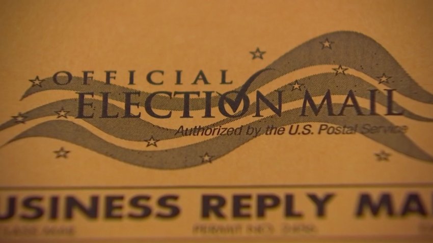 A mail-in ballot.