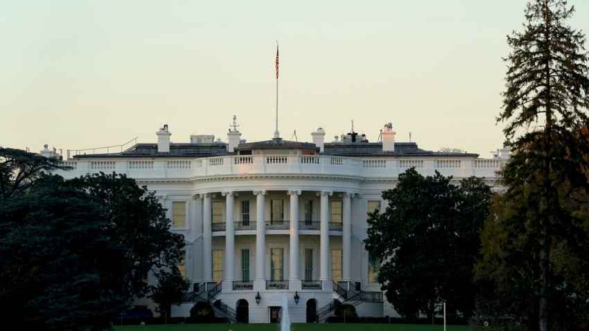 This Nov. 8, 2020, file photo shows the White House in Washington, D.C.