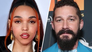 (Left) FKA Twigs, (Right) Shia LaBeouf.