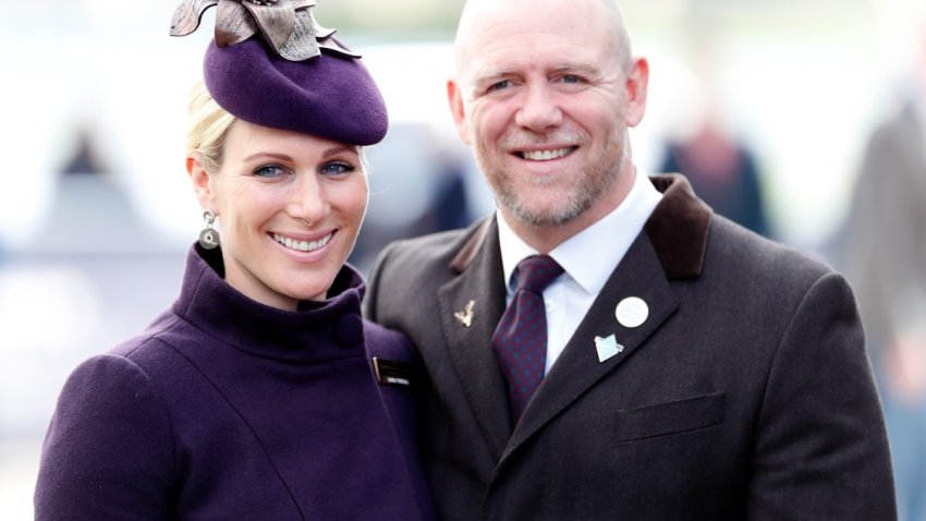 Mike and Zara Tindall