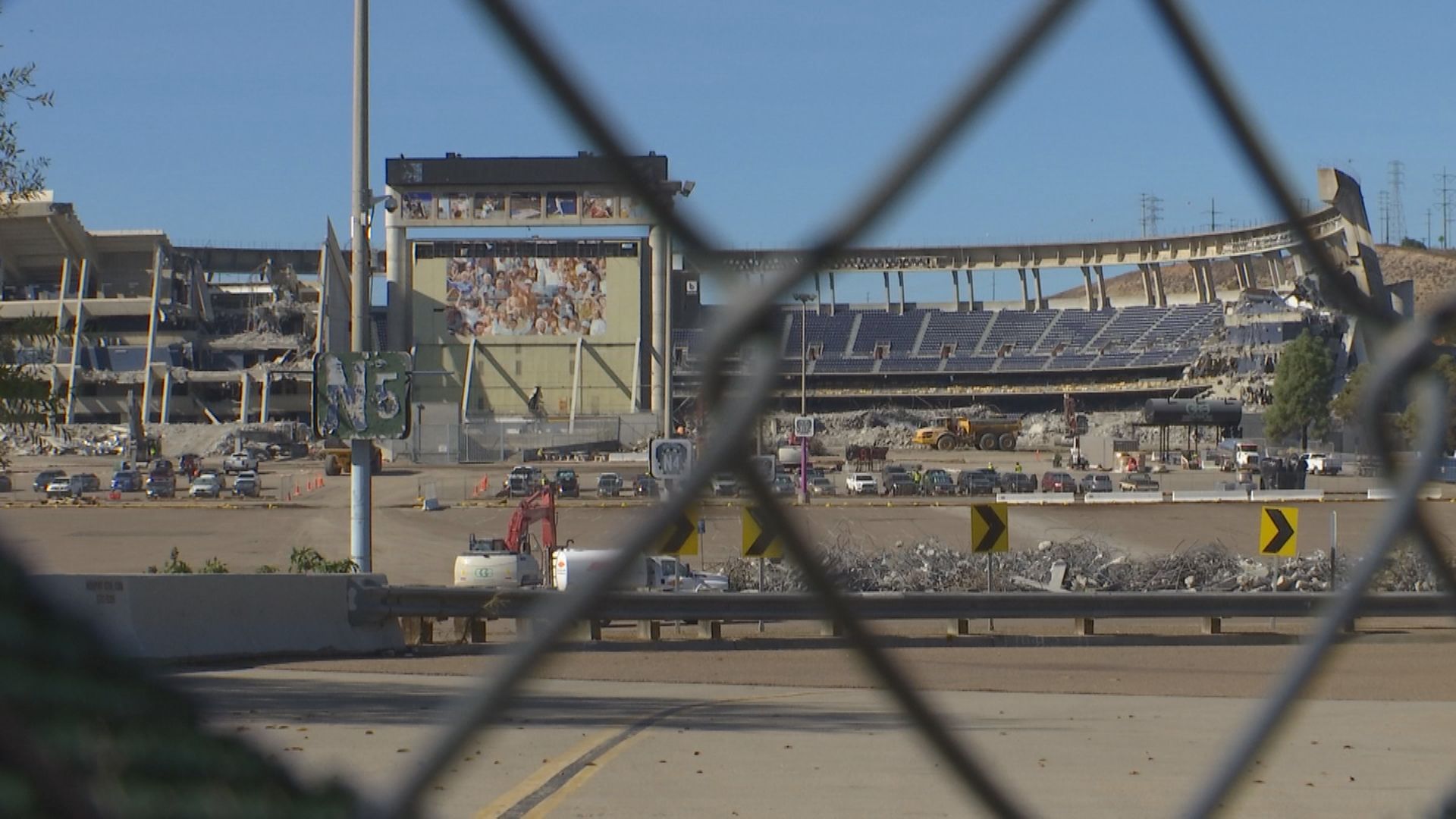 San Diego's stadium being torn down, but memories remain 