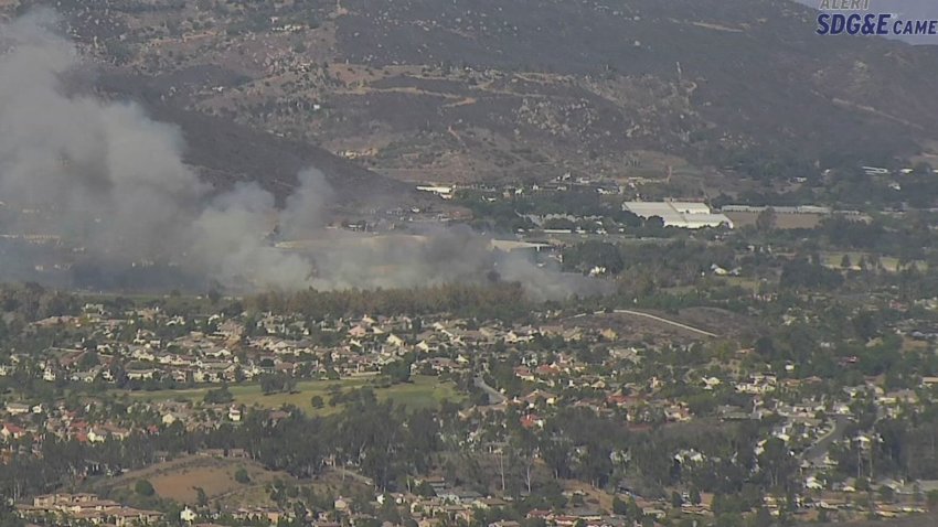 Firefighters Halt 3 Acre Fire Sparked in San Marcos – NBC 7 San Diego