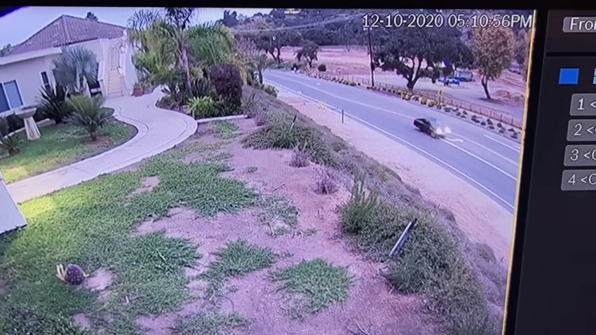 Surveillance Video Shows Possible Suspect Vehicle in Deadly Fallbrook Hit-and-Run