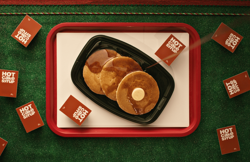 McDonald's holiday hotcakes