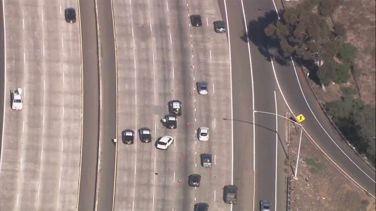Person Hit, Killed by Car on I-5 North Near Downtown – NBC 7 San Diego