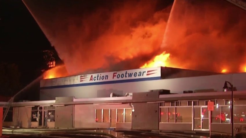4 Firefighters Injured Battling Blaze at Business in Chula Vista