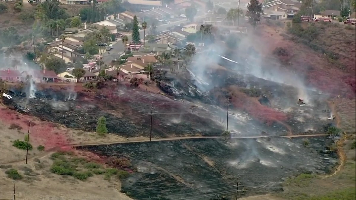Crews Stop Spread of Campo Fire at 15 Acres - Vimarsana News