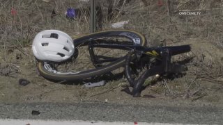 Motorcyclist and bicyclist die after impact