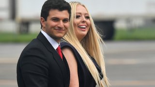 Michael Boulos and Tiffany Trump