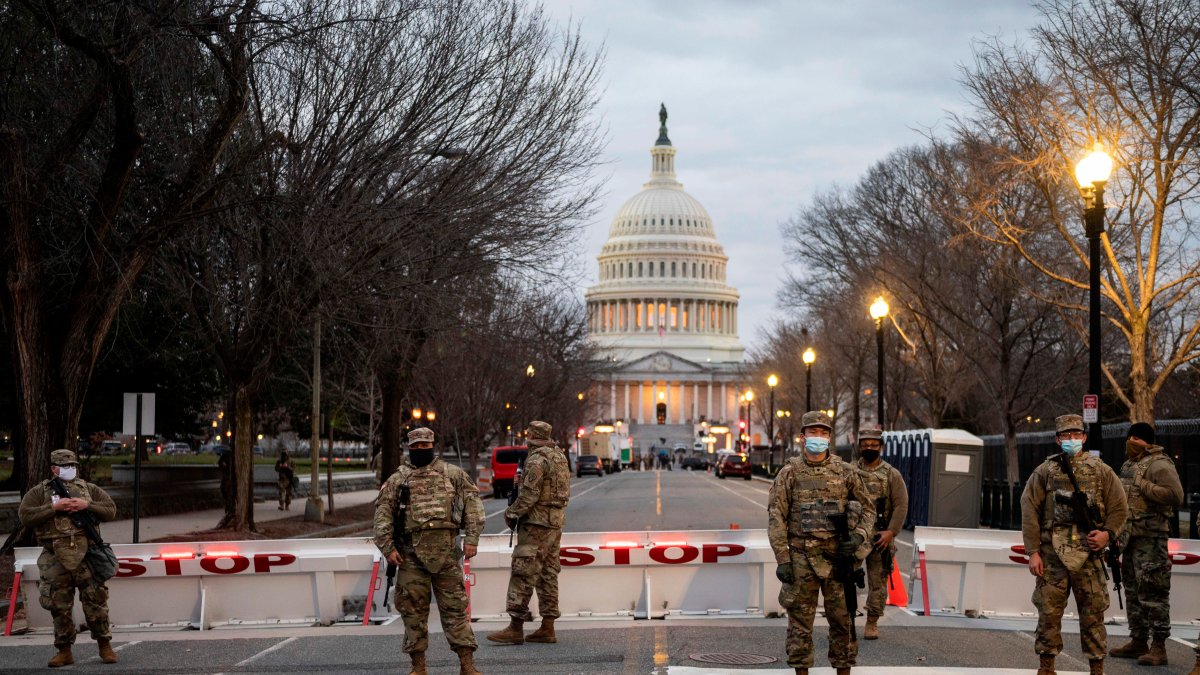 FBI Vetting Guard Troops in DC Amid Fears of Insider Attack NBC 7 San