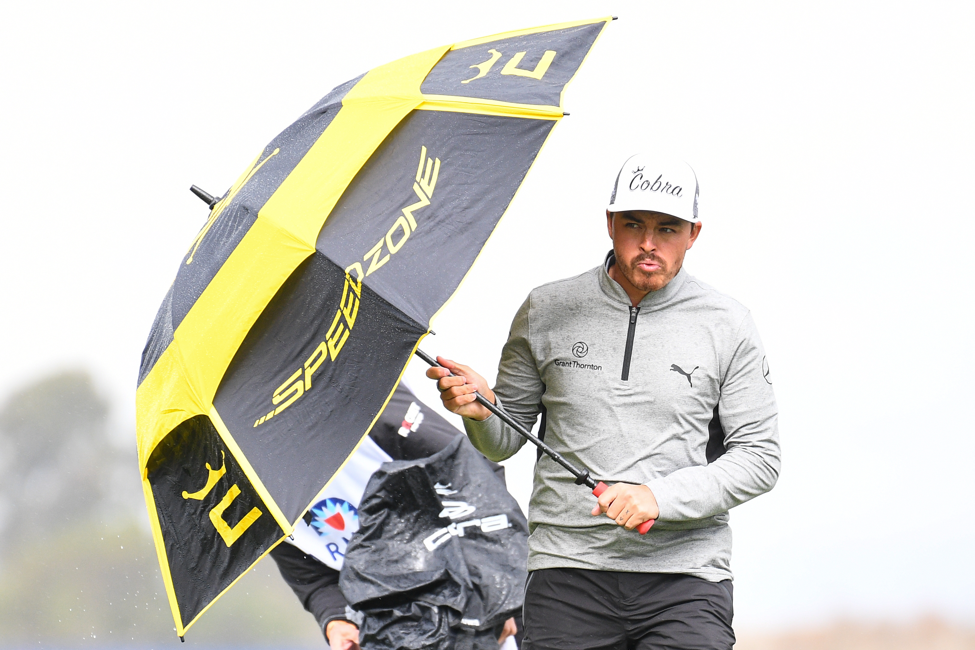 Pros Play Through Wind, Rain and Hail During Round 2 of 2021 Farmers Insurance Open