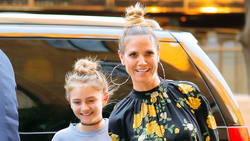 Heidi Klum S Daughter Leni 16 Shares Honest Selfie Showing Her Acne ‘so What Nbc 7 San Diego