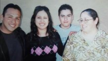 An undated image of Omar Medina and his loved ones.