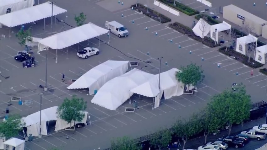 WATCH: Vaccination Superstation Near Petco Park Remains Closed Due to Storm Damage