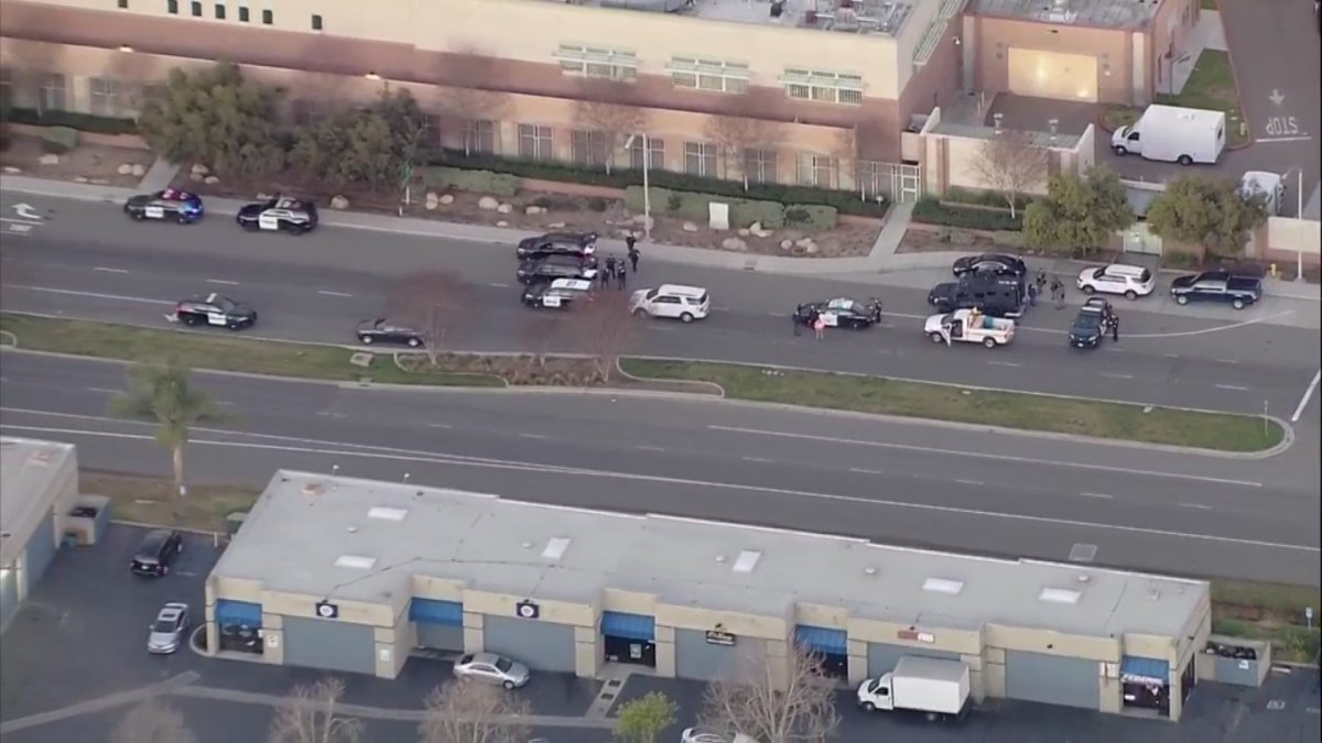 SkyRanger 7 Flies Over Search for Man Accused of Shooting Escondido