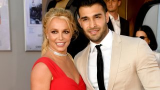 Britney Spears and Sam Asghari