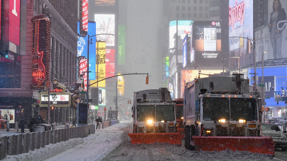 Shortage of Snowplow Drivers Hampers States as Storms Arrive – NBC 7 San Diego - Vimarsana News