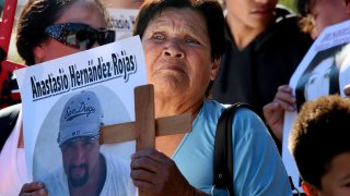 USA: Immigration: Activists Protest Abuses by Border Patrol Agents at U.S. Mexico Border
