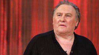 ROME, ITALY - APRIL 22: Gerard Depardieu attends the Italian TV show 'Ballando Con Le Stelle' at Auditorium Rai on April 22, 2017 in Rome, Italy.