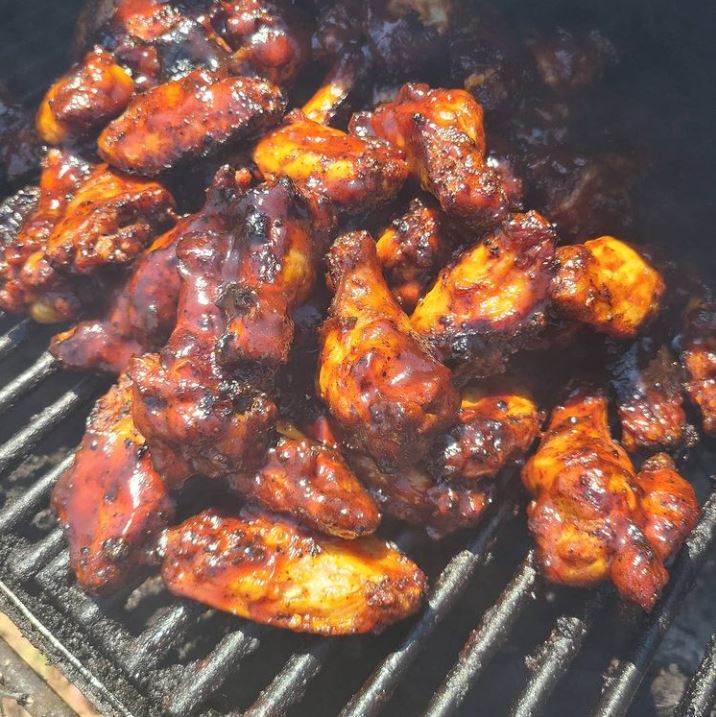 I Que BBQ's chicken wings.
