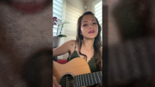 May "Maya" Millete playing guitar. Photo shared with NBC 7 by family.