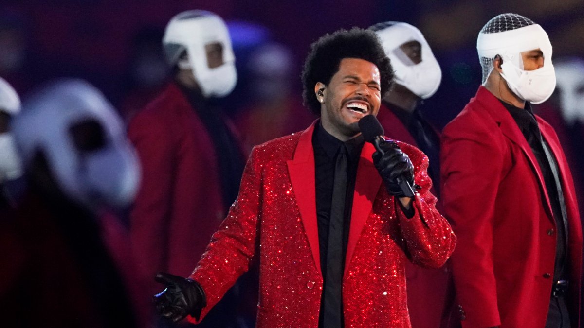 The Weeknd Lights Up the Super Bowl Halftime Show With Explosive