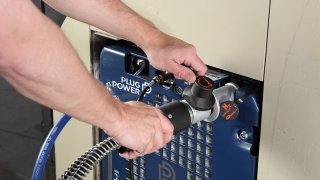 Plug Power GenDrive Fuel Cell with GenFuel hydrogen.
