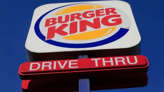 FILE - This 2010 photo shows a sign outside a Burger King restaurant in Philadelphia.