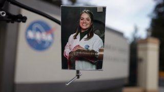 An image of NASA engineer Cynthia Sarmiento, who was born and raised in San Diego.