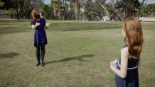 NBC 7's Dagmar Midcap meets Madelyn, her mini-me who aspires to be a meteorologist.
